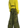 Hayley Menzies Pullover Mit Spitzenbesatz gelb