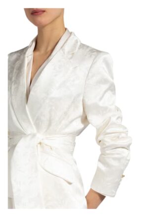 Hebe Studio Jacquard-Blazer The Girlfriend weiss