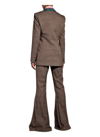 Hebe Studio Longblazer Bianca braun
