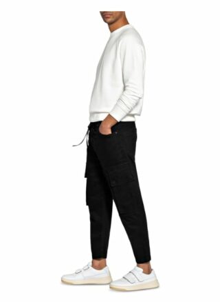 Helmut Lang Cargohose Herren, Schwarz