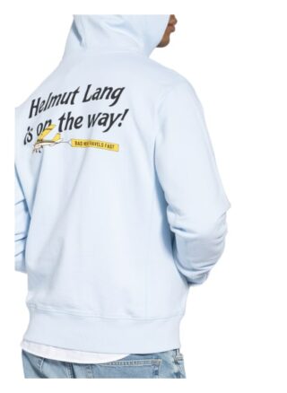 Helmut Lang Hoodie Heads Up blau