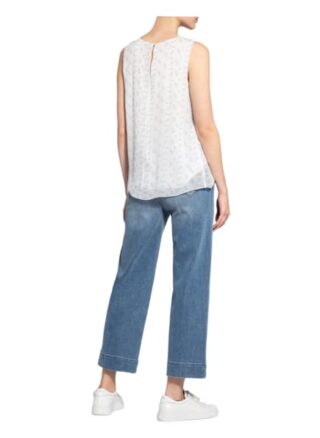 Hemisphere Blusentop blau