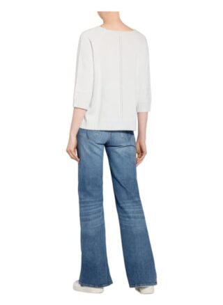 Hemisphere Cashmere-Pullover Mit 3/4-Arm blau