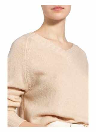 Hemisphere Cashmere-Pullover beige