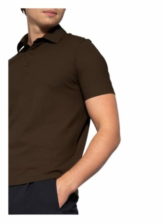 Herno Jersey-Poloshirt gruen