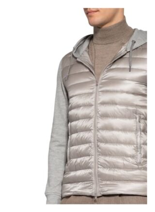 Herno Steppjacke Im Materialmix grau