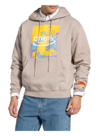 Heron Preston Hoodie Halo beige