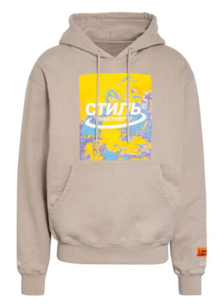 Heron Preston Hoodie Halo beige