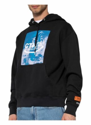 Heron Preston Hoodie schwarz