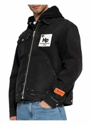 Heron Preston Jeansjacke schwarz