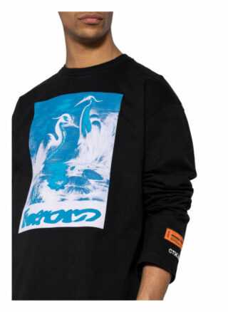 Heron Preston Oversized-Longsleeve schwarz