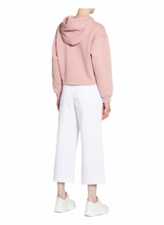 Herrlicher Cropped-Hoodie Haven rosa