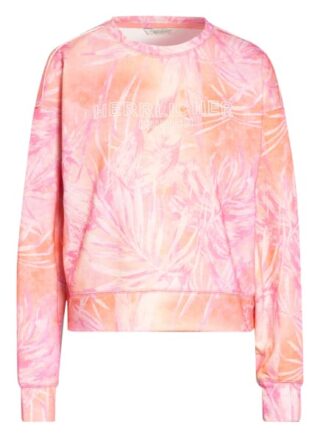 Herrlicher Cropped-Sweatshirt Carrie pink