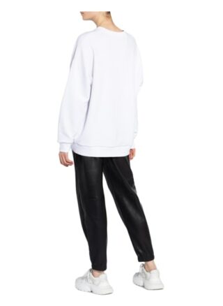 Herrlicher Oversized-Sweatshirt Calixta weiss