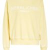 Herrlicher Sweatshirt Carrie gelb
