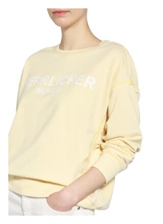 Herrlicher Sweatshirt Carrie gelb