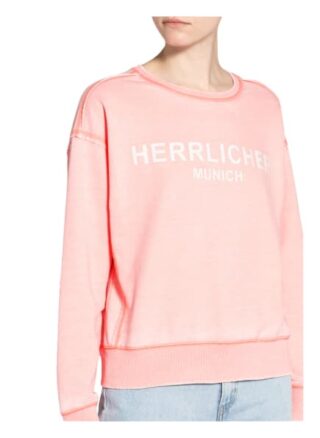 Herrlicher Sweatshirt Carrie rosa