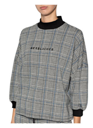 Herrlicher Sweatshirt Selina Mit 3/4-Arm schwarz