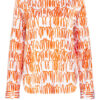 herzensangelegenheit Blusenshirt Damen, Orange