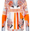 herzensangelegenheit Blusenshirt Damen, Orange