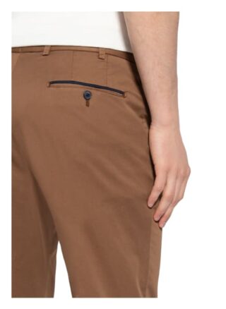 Hiltl Chino Peaker S Contemporary Fit braun