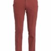 Hiltl Chino Slim Fit rot
