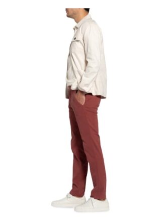 Hiltl Chino Slim Fit rot