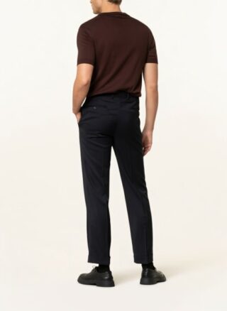 hiltl Milano Business-Hose Herren, Blau