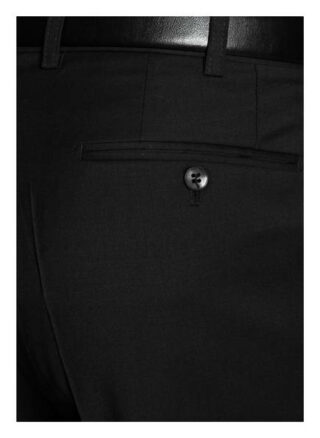 hiltl Milano Business-Hose Herren, Schwarz