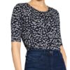 Hobbs T-Shirt Viola blau
