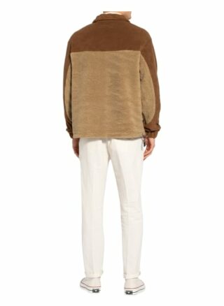 Holzweiler Fleecepullover Sesame braun