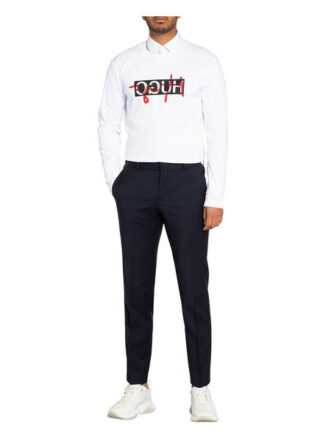 Hugo Anzughose Griffin Slim Fit blau