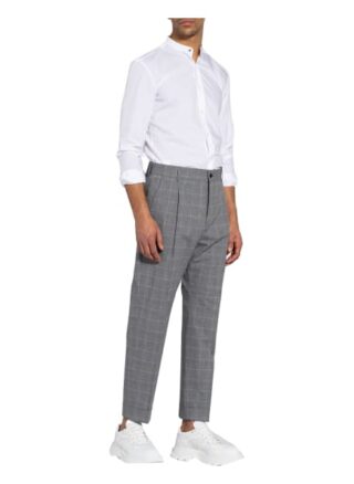 Hugo Anzughose Silver Slim Fit grau
