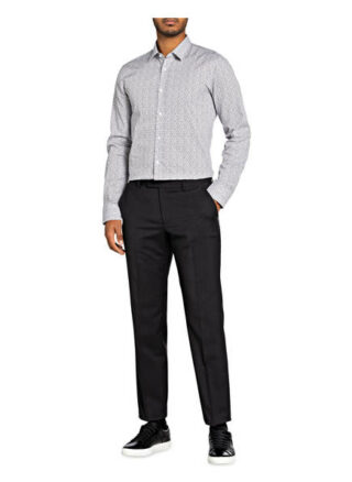 Hugo Anzughose Simmons Regular Fit grau