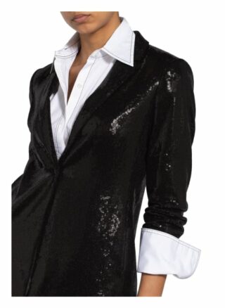 Hugo Blazer Asella Mit Paillettenbesatz schwarz