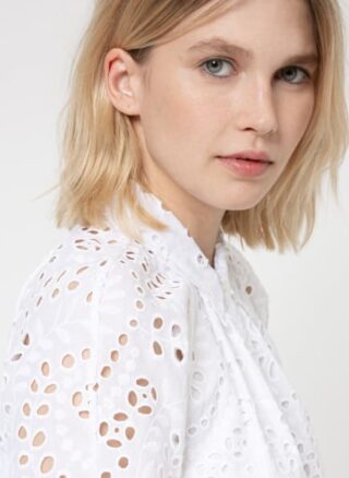 Hugo Bluse Eisha weiss