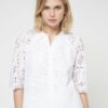 Hugo Bluse Eisha weiss