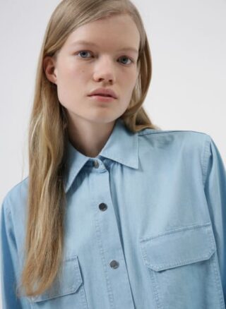 Hugo Bluse Erselia blau
