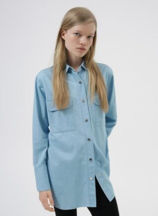Hugo Bluse Erselia blau