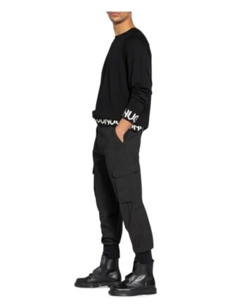 Hugo Cargohose Glavin 211 Slim Fit schwarz