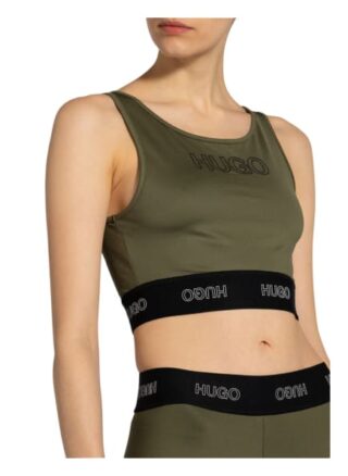 Hugo Cropped-Top Dimsum beige