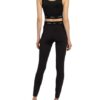 Hugo Cropped-Top Dimsum schwarz