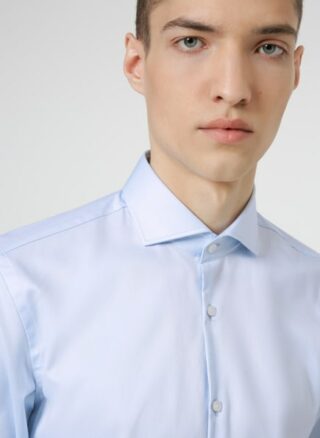 HUGO C Jason Business-Hemd Herren, Blau