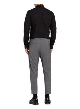 HUGO Elisha Business-Hemd Herren, Schwarz