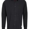HUGO Emero Casual-Hemd Herren, Schwarz