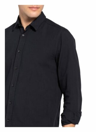 HUGO Emero Casual-Hemd Herren, Schwarz