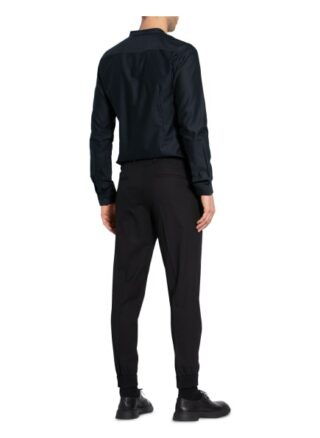 Hugo Hemd Enrique Extra Slim Fit Mit Stehkragen schwarz