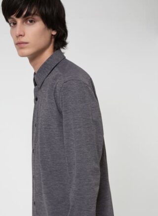 HUGO Ermo Casual-Hemd Herren, Grau