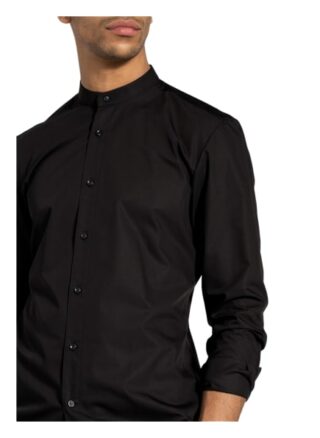 HUGO Kaleb Casual-Hemd Herren, Schwarz