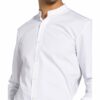 Hugo Hemd Kaleb Slim Fit Mit Stehkragen weiss